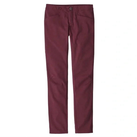 Patagonia Escala Rock Pants Dark Current Outdoor Climbing Hiking Cotton Size 0 - Picture 8 of 8